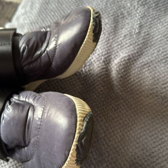 SorelโBlackโ Out N About Puffy Waterproof Booties Size 7.5 Winter Ankle Boots - Picture 12 of 12
